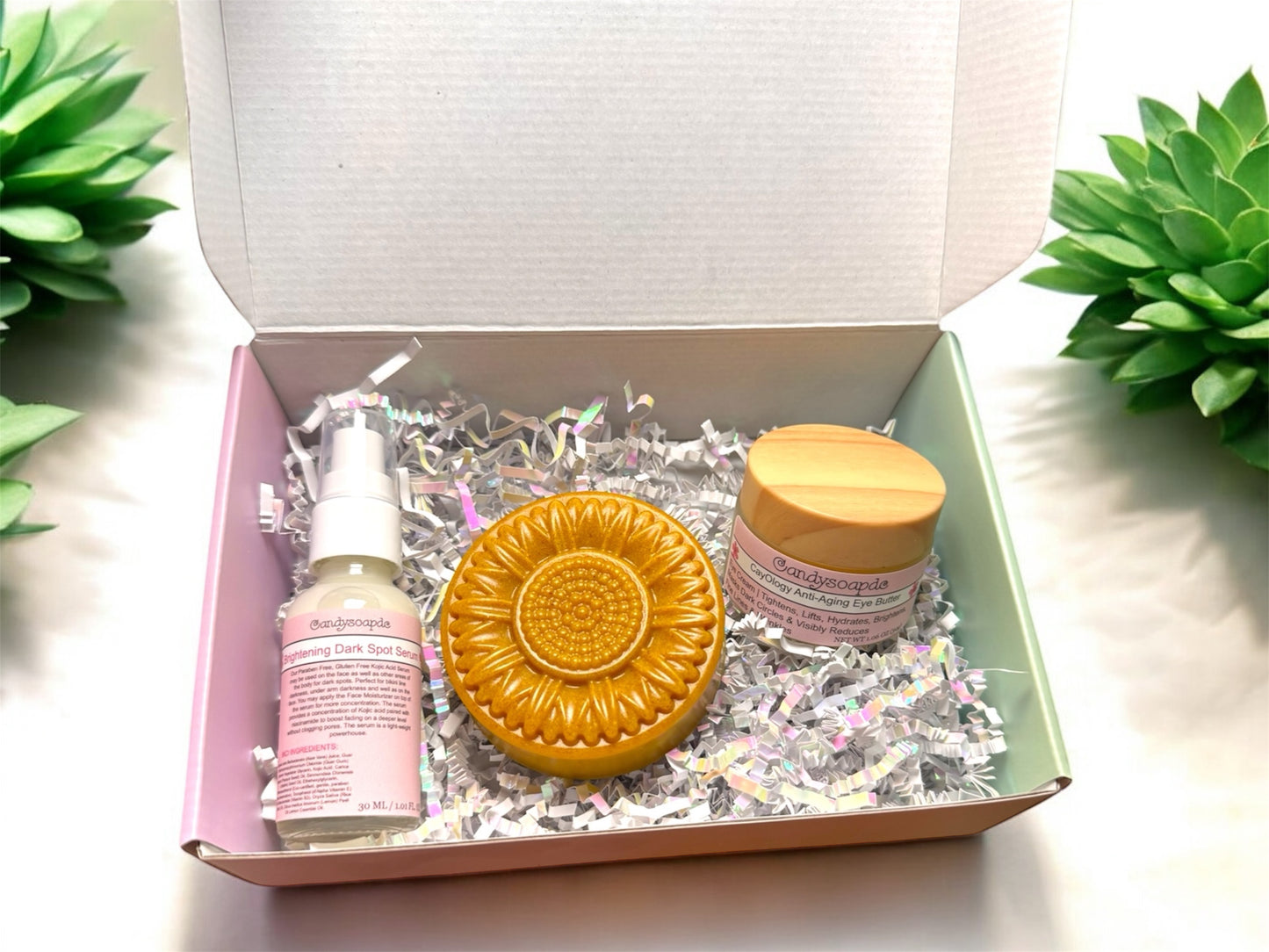 Facial beauty kit to correct dark circles, spots and more - Kit de belleza facial para corregir ojeras, manchas y más