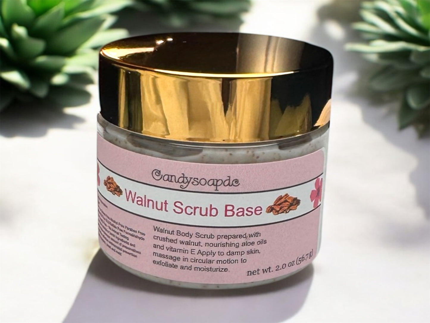 Walnut Scrub Base - Base exfoliante de nuez