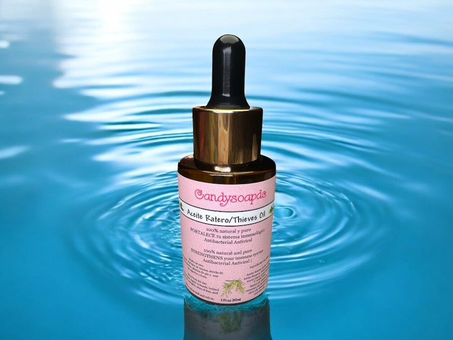 Aceite Ratero/ Thieves Oil
1 Fl oz. 30ml
