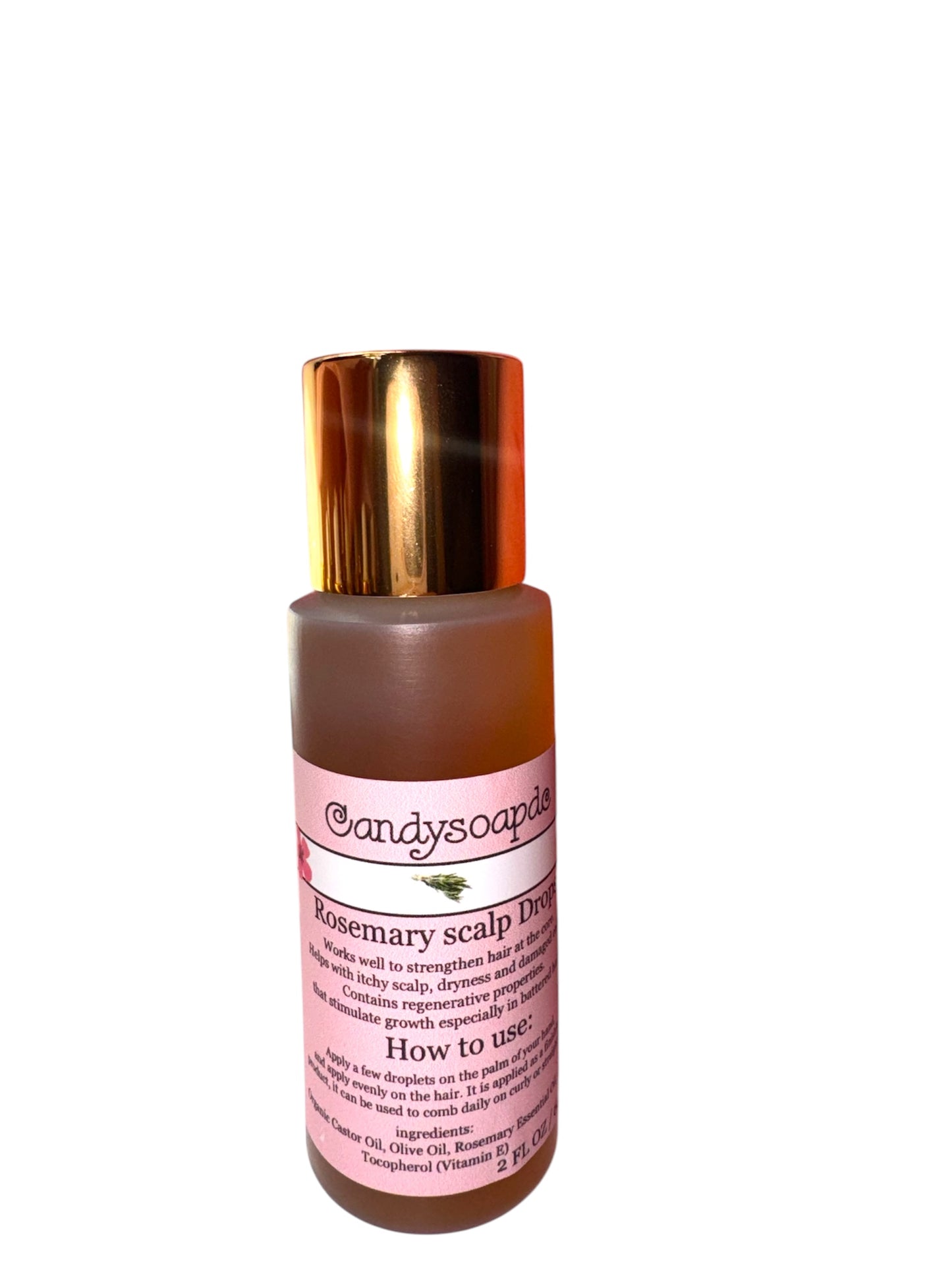 Rosemary Scalp Drops - Gotas de romero para el cuero cabelludo