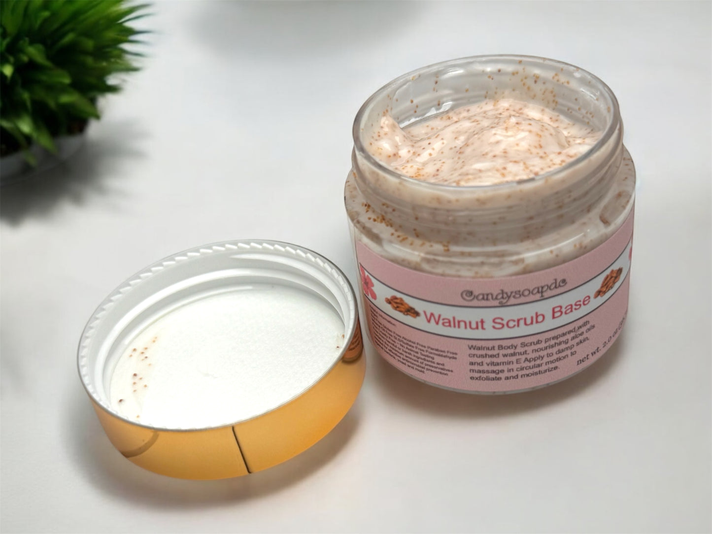 Walnut Scrub Base - Base exfoliante de nuez