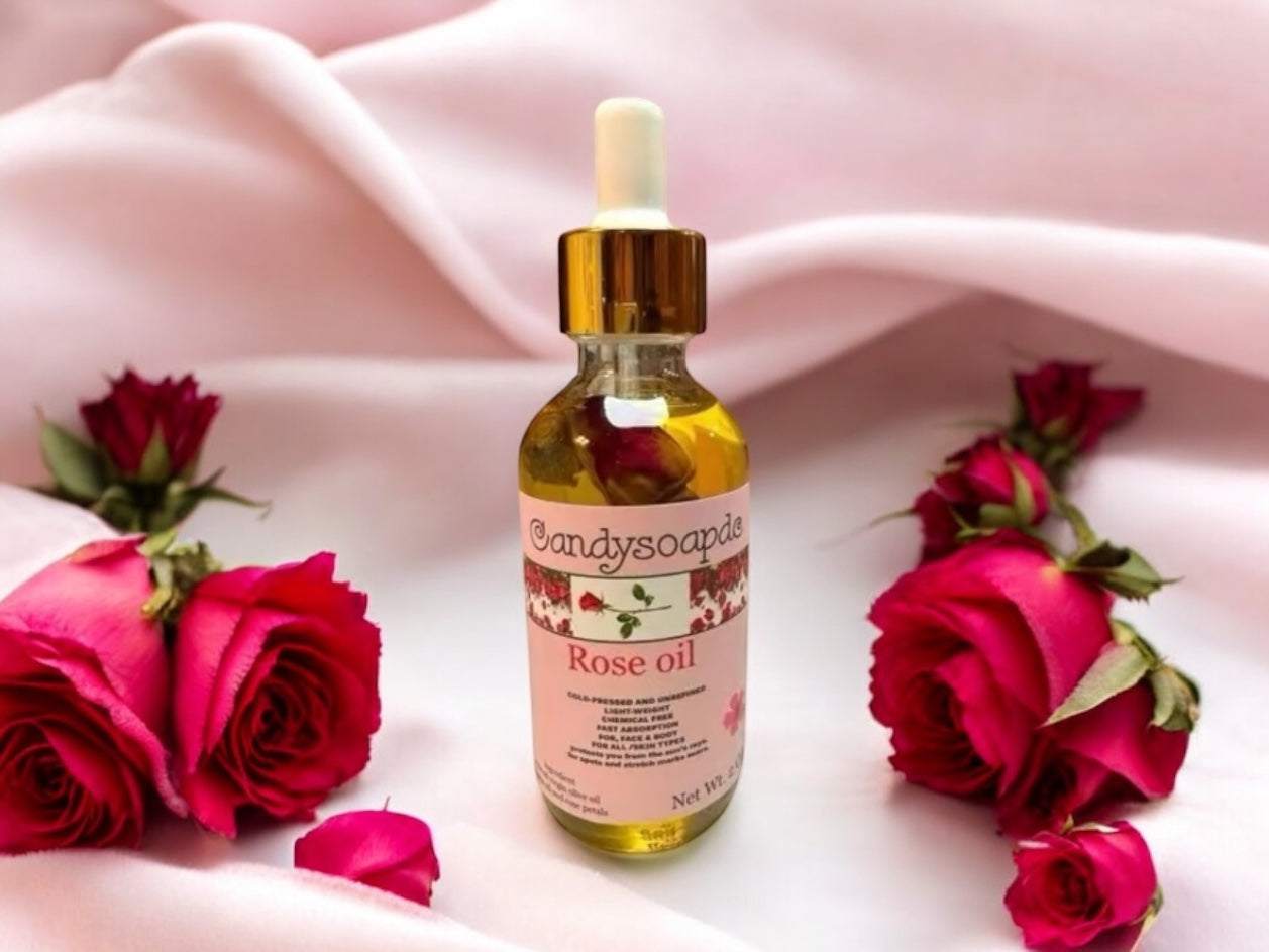 Rose Oil to remove spots and scars and more- Aceite de Rosa para eliminar las manchas y cicatrices y más