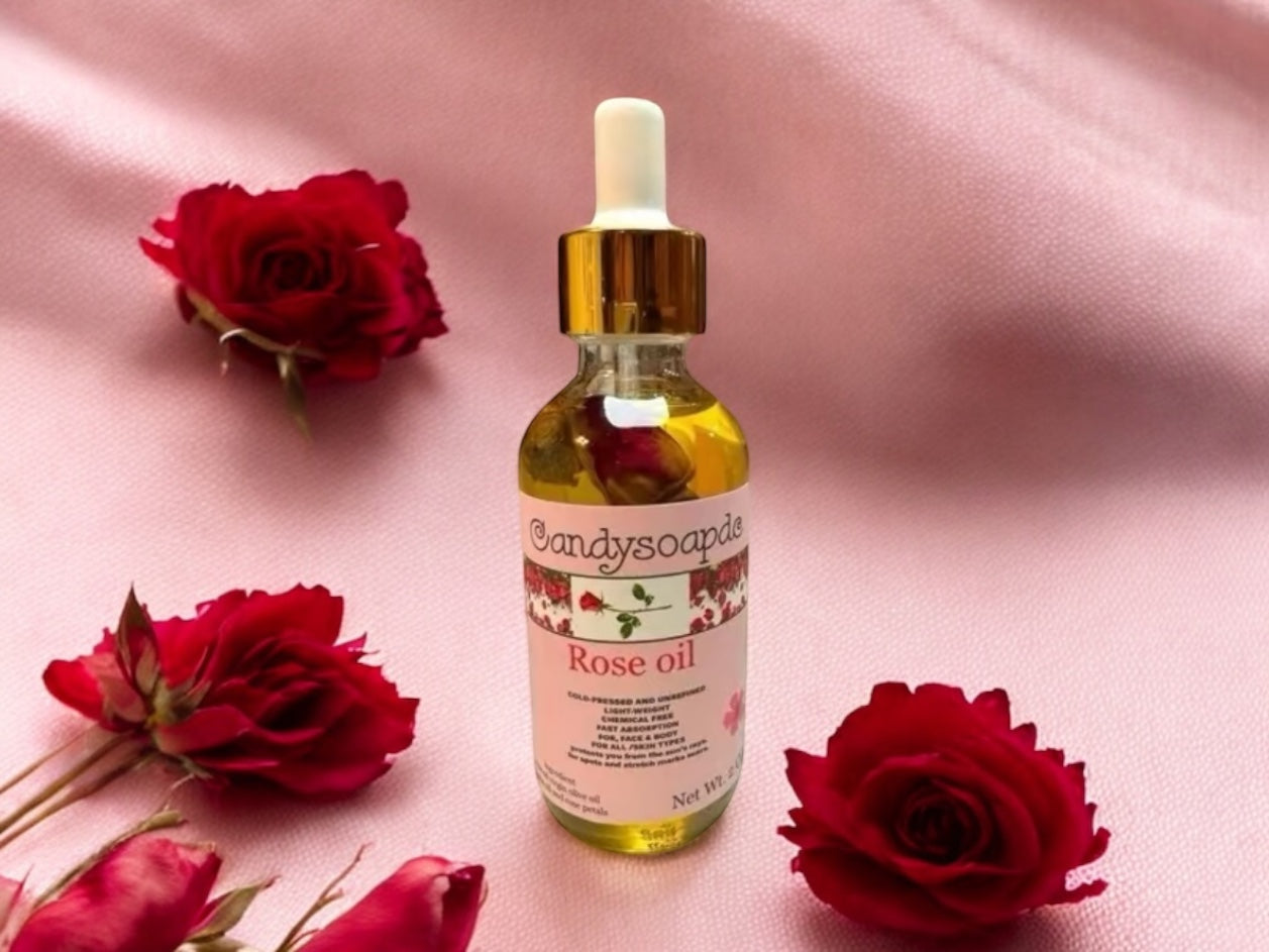 Rose Oil to remove spots and scars and more- Aceite de Rosa para eliminar las manchas y cicatrices y más