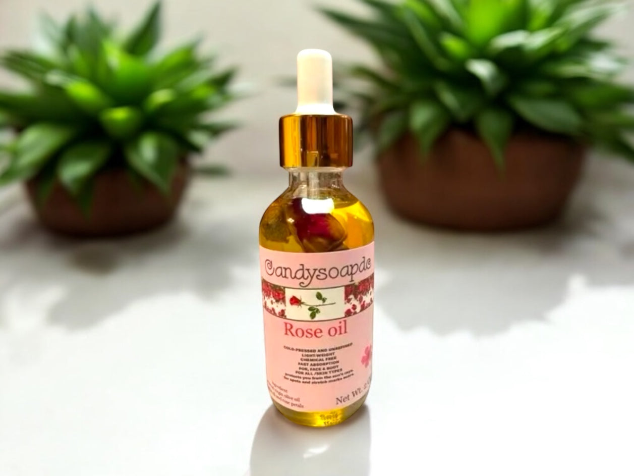 Rose Oil to remove spots and scars and more- Aceite de Rosa para eliminar las manchas y cicatrices y más