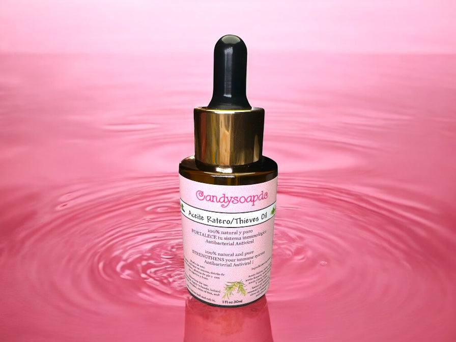 Aceite Ratero/ Thieves Oil 
1 Fl oz. 30ml